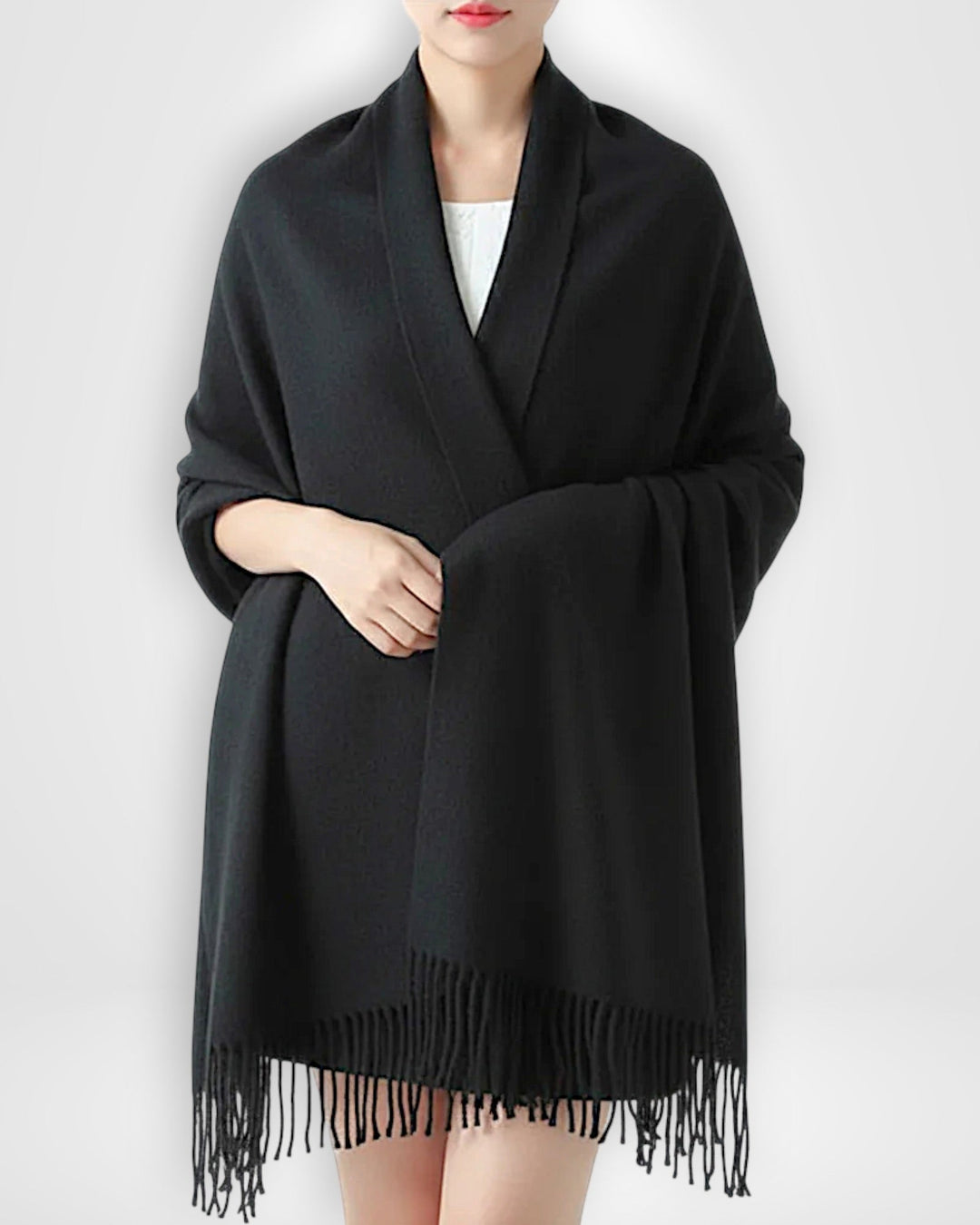 Damen Schal mit Karomuster 180 x 50 cm | Weicher, wärmender Winterschal im großzügigen Format für Alltag und elegante Outfits