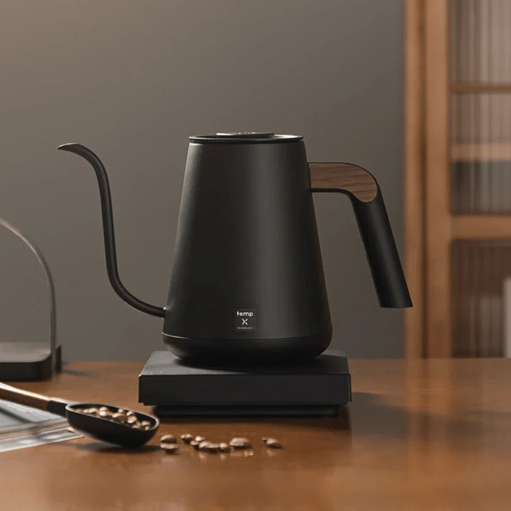 Schwanenhals-Wasserkocher | Elektrischer Wasserkocher mit PID-Temperaturregelung, 900 ml und 1350 W für Filterkaffee