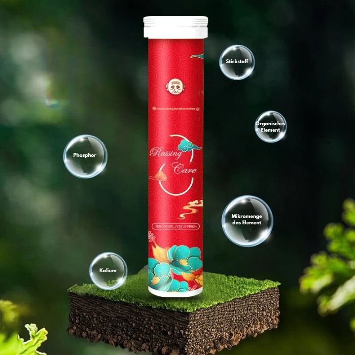 Plant fertilizer tablets 22 pieces | 100% natural nutrient formula | Long-lasting effect for strong growth | For garden &amp; houseplants