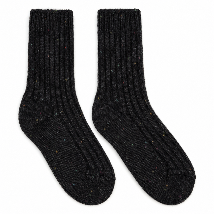 Wollsocken | Einfarbige Socken aus reiner Schurwolle für warme Füße zu Hause