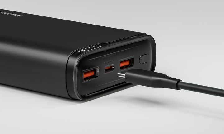 Powerbank 20000 mAh | Universelle Schnelllade-Powerbank mit USB-C PD und Dual USB-A