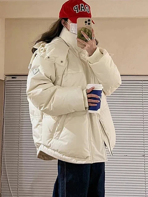 Damen Winterparka mit Kapuze | Warm wattierte Parka-Jacke mit bequemer Passform und robuster Verarbeitung für kalte Tage