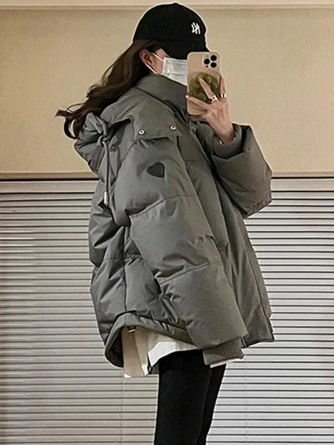 Damen Winterparka mit Kapuze | Warm wattierte Parka-Jacke mit bequemer Passform und robuster Verarbeitung für kalte Tage