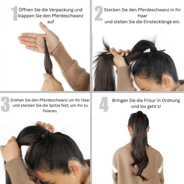 GlamTail™ Hair Ponytail Extension (Buy 1 Get 1 Free)