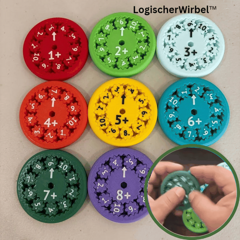 LogischerWirbel™ Giocattolo matematico Fidget Spinner