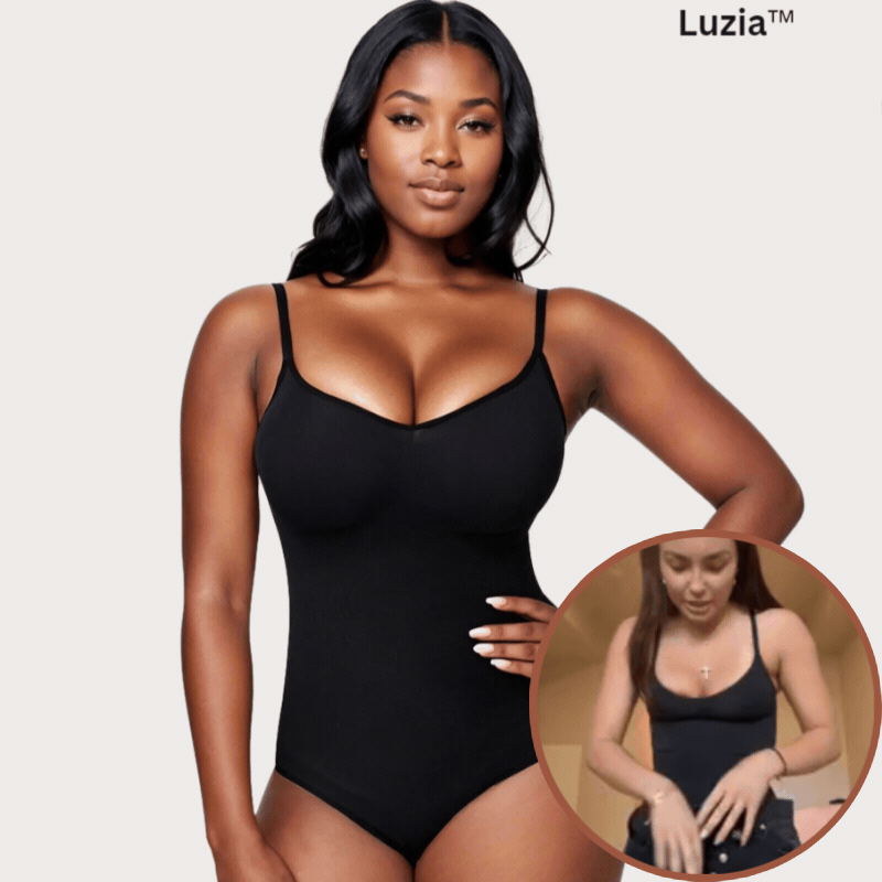 Damen Shapewear Body mit Bauchkontrolle | Nahtlos &amp; atmungsaktiv | Vier-Wege-Stretch, unsichtbar unter Kleidung