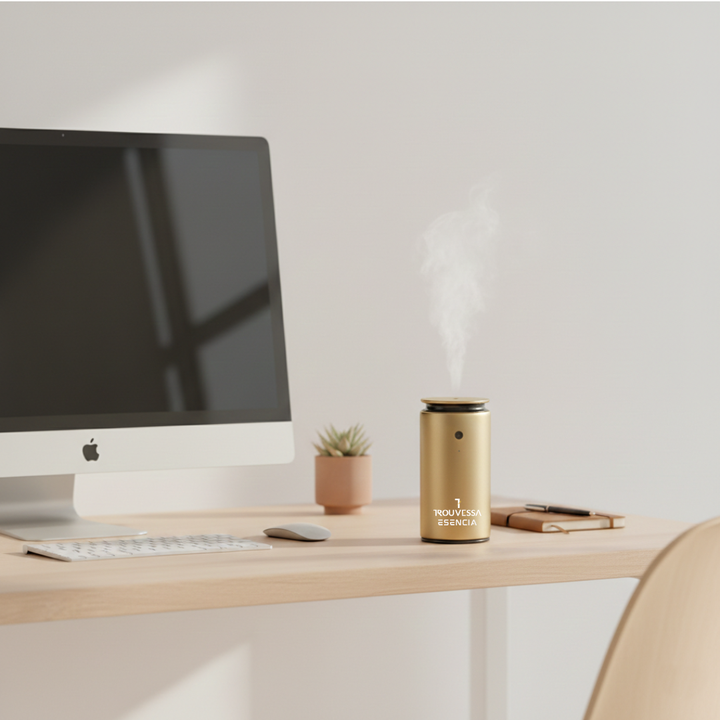 Tragbarer Diffusor | Kompakter Aroma Diffusor für Zuhause, Büro und Auto