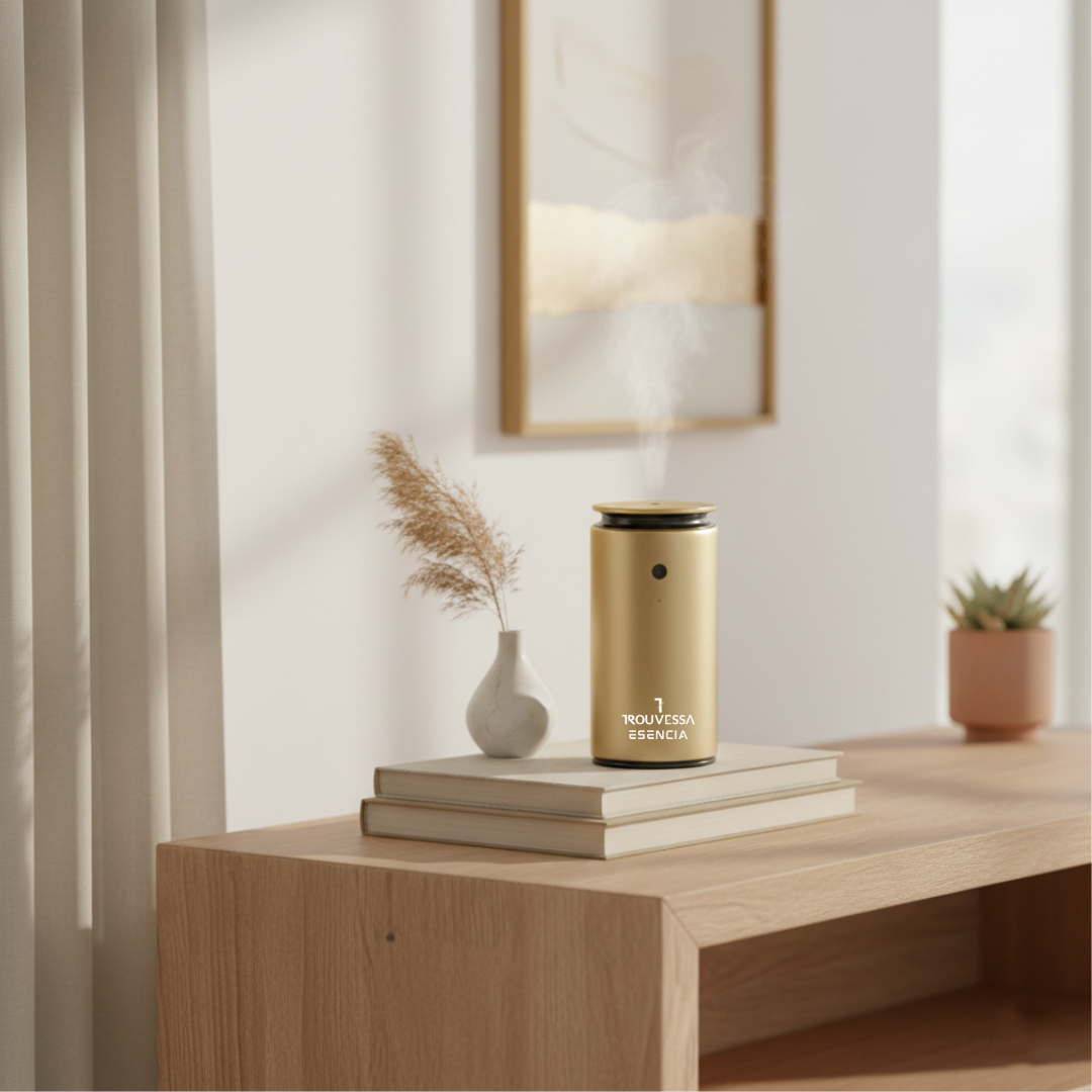 Tragbarer Diffusor | Kompakter Aroma Diffusor für Zuhause, Büro und Auto