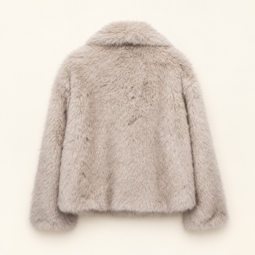Damen Kunstfelljacke | Weiche Oversize-Jacke mit lockerem Schnitt und wärmendem Design für Herbst, Winter und elegante Outfits