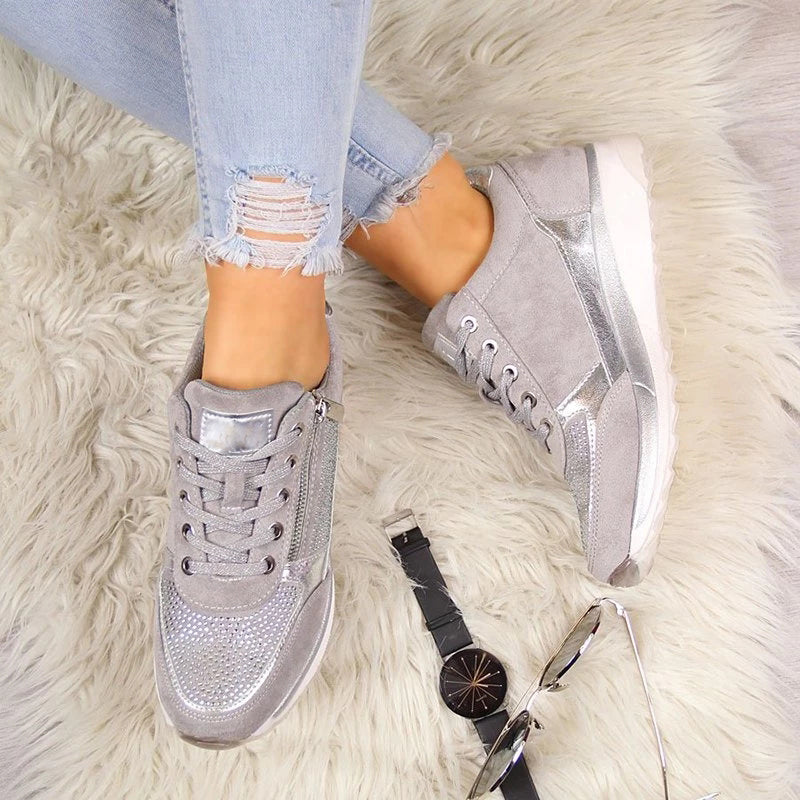 Damen Schuhe | Bequeme Alltagsschuhe mit Fußgewölbestütze und Anti-Rutsch-Sohle