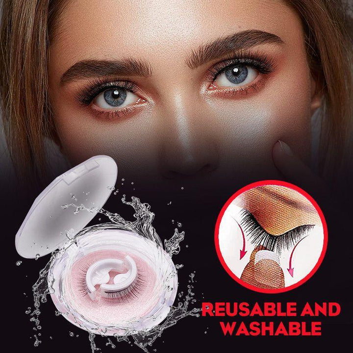 GlamLashFix™ Ciglia autoadesive | Riutilizzabili e delicate sulla pelle | Volume naturale in pochi secondi