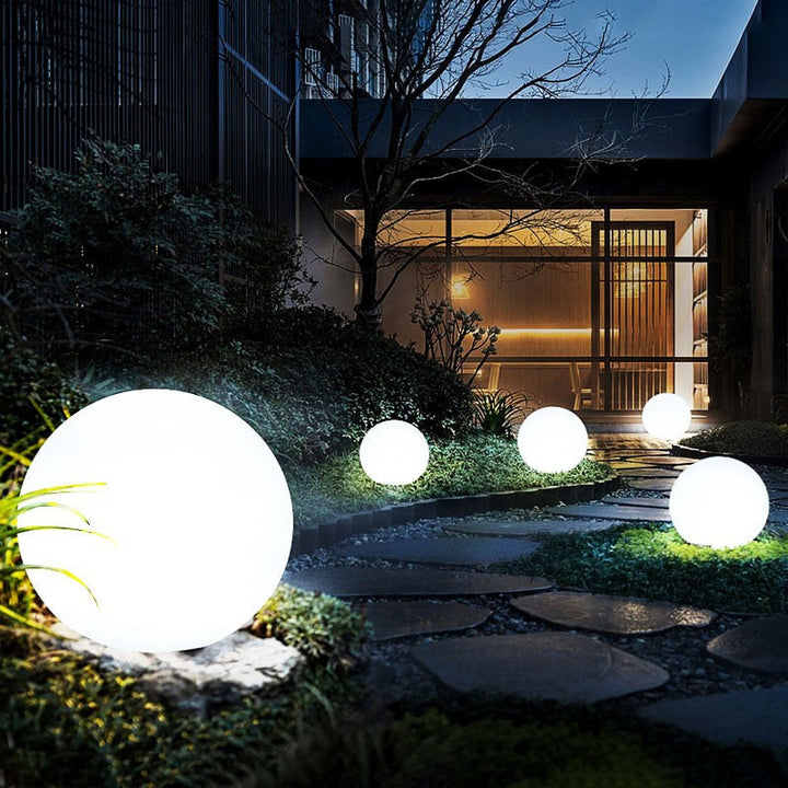 GlowHaven - LED-puutarhapallovalo