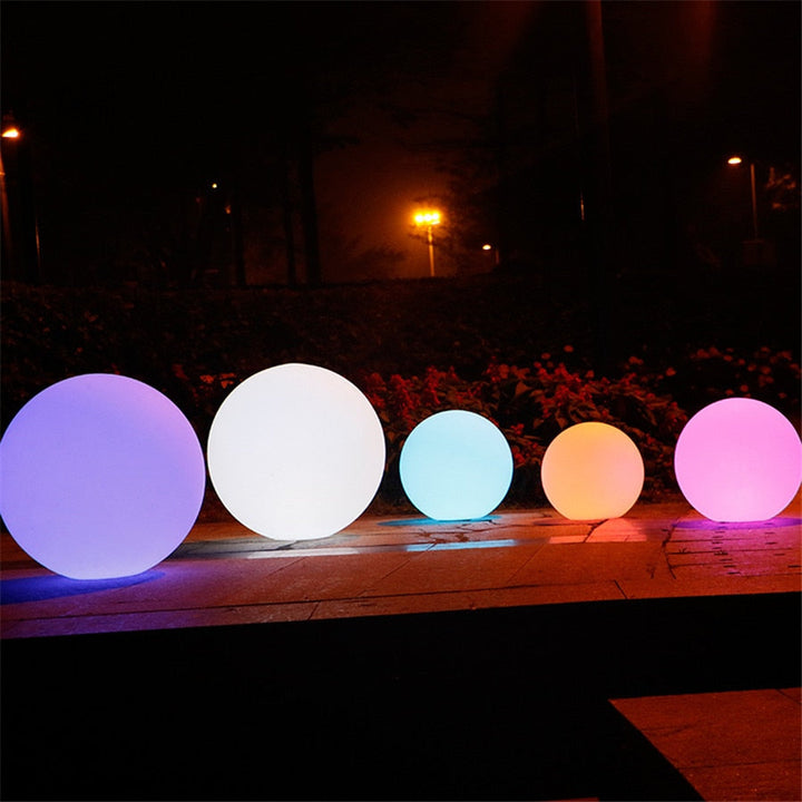 GlowHaven - LED-puutarhapallovalo