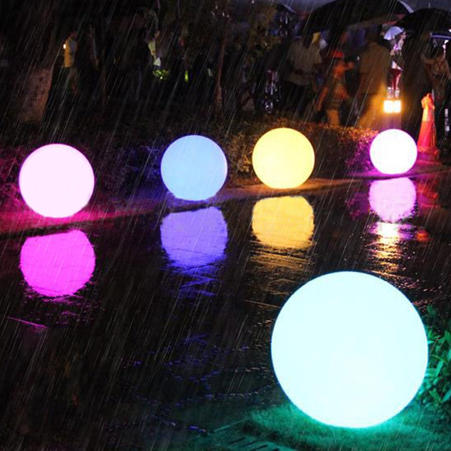 GlowHaven - LED-puutarhapallovalo