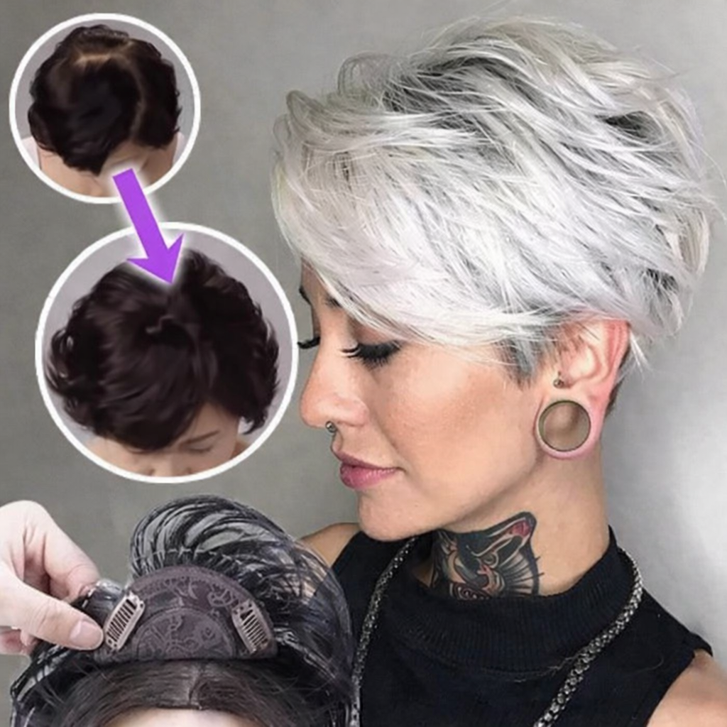 Clip-In Haar Topper | Natürliches Haarvolumen mit praktischem Clip-System