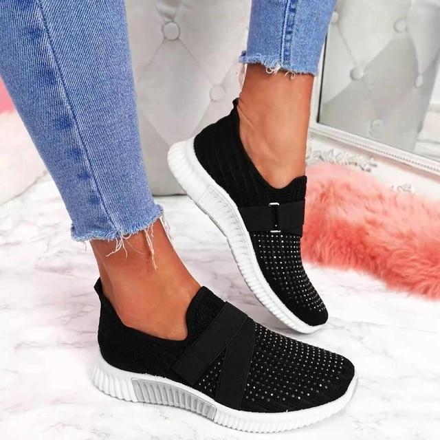 Női tépőzáras slip-on sneaker | Javítsa futó tartását!