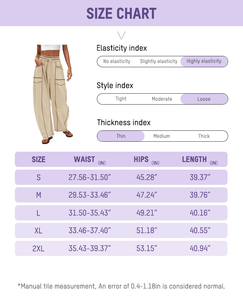 Damen Baggy Hose mit Patchwork-Design | Weite Y2K Hose mit Taschen | High Waist Streetwear Hose