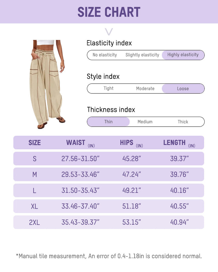 Damen Baggy Hose mit Patchwork-Design | Weite Y2K Hose mit Taschen | High Waist Streetwear Hose