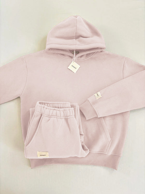 Damen Cozy Set Hoodie + Jogger | Weich &amp; bequem zum Relaxen | Mix &amp; Match Farben | Alltag, Travel &amp; Lounge