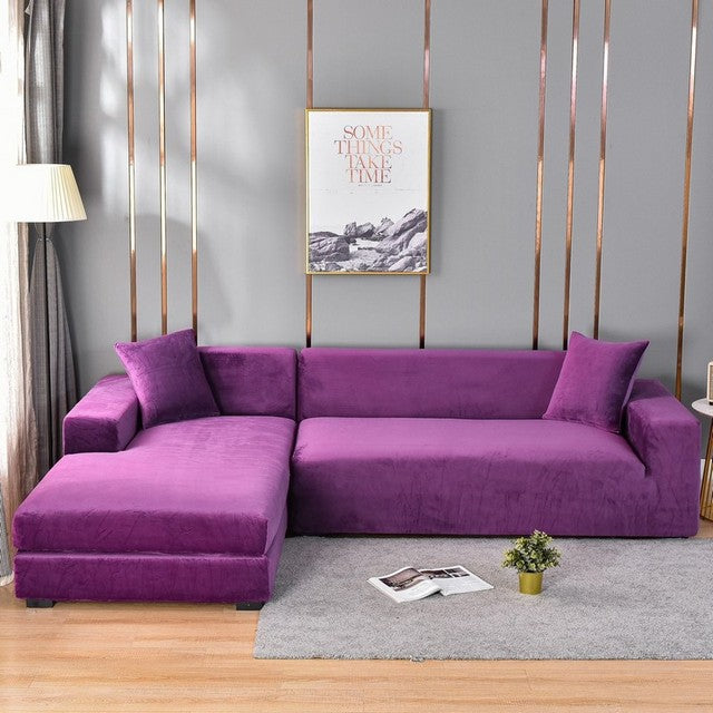 SofaArmor™ Elastic Velvet Sofa Cover