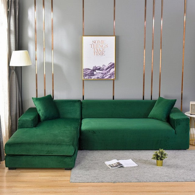 SofaArmor™ Elastic Velvet Sofa Cover
