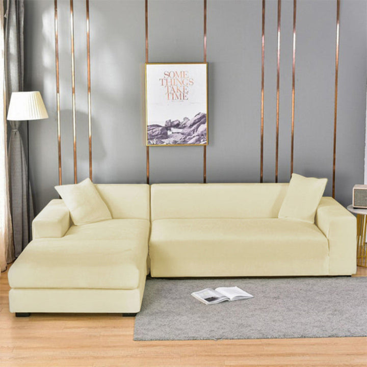 Copertura per divano elasticizzata e vellutata, idrorepellente | Universale 1–4 posti 90–300 cm | Protezione da macchie e polvere | 11 colori