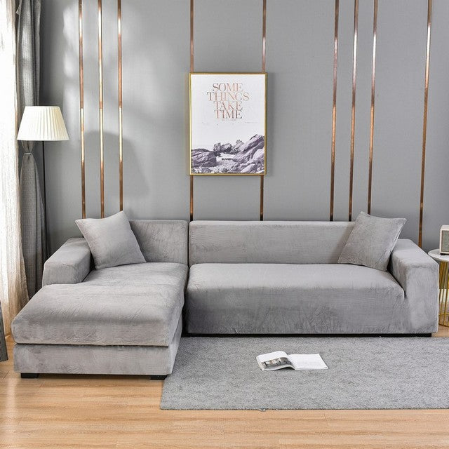 SofaArmor™ Elastic Velvet Sofa Cover