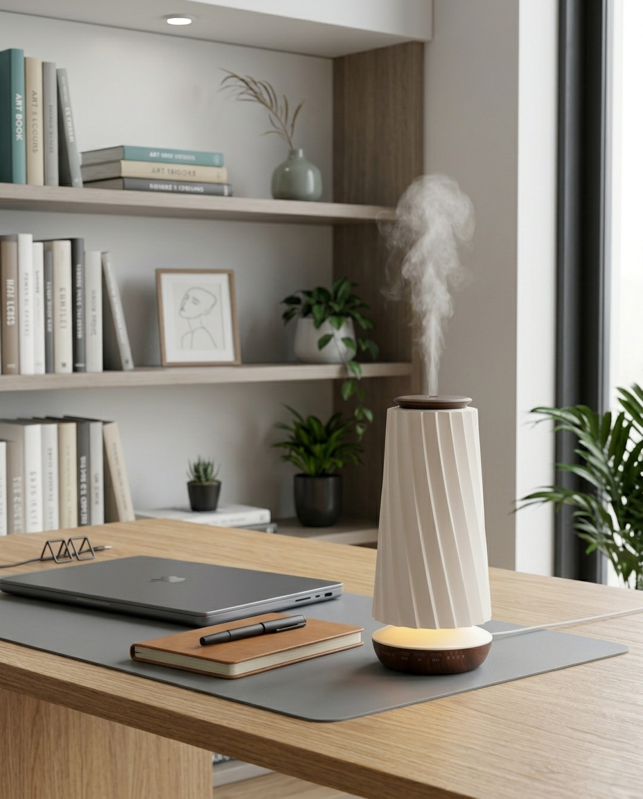 Aroma Diffusor | Wasserloser Duftdiffusor mit Bluetooth und einstellbarer Duftintensität