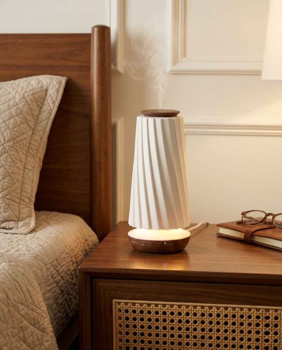 Aroma Diffusor | Wasserloser Duftdiffusor mit Bluetooth und einstellbarer Duftintensität
