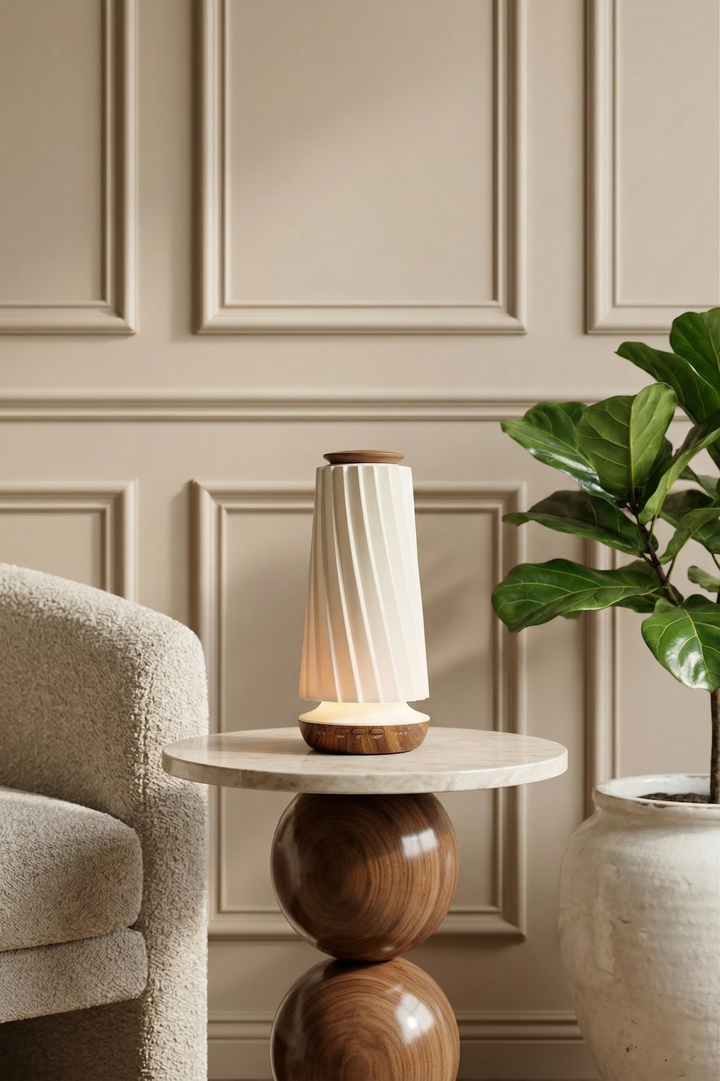 Aroma Diffusor | Wasserloser Duftdiffusor mit Bluetooth und einstellbarer Duftintensität