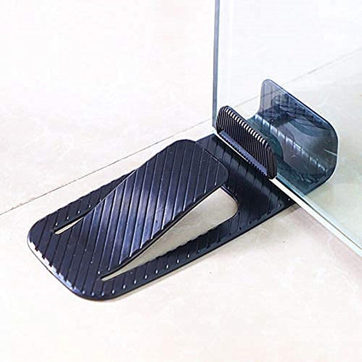 Selbstklebender Türstopper ohne Bohren | Rutschfester Türpuffer &amp; Bodenschutz | Rückstandslos entfernbar | 2er Set