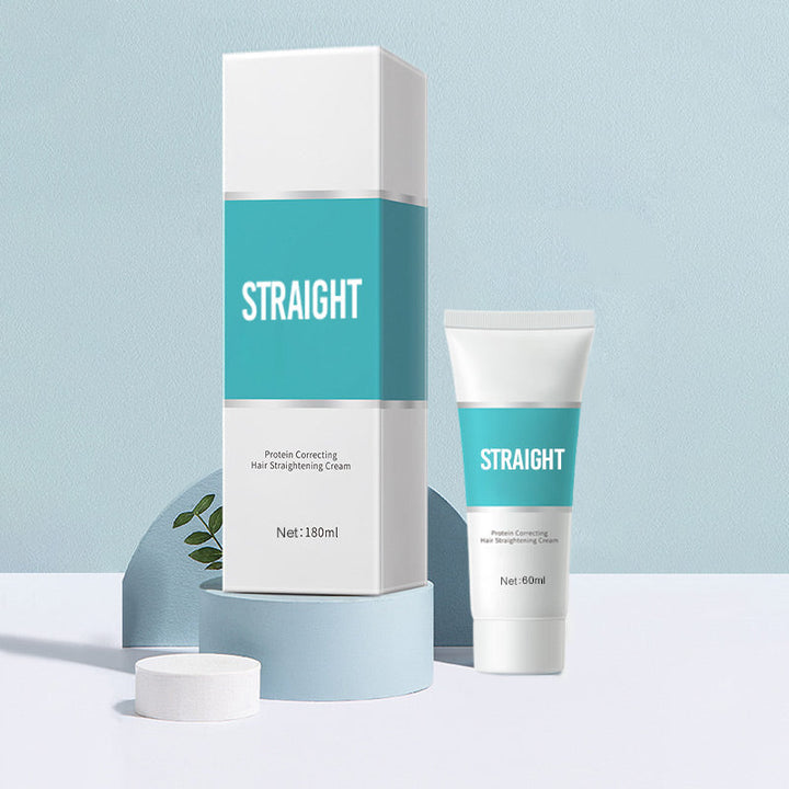Keratin Haarglättungscreme Anti Frizz Pflege | glättende Haarcreme für geschmeidiges, glänzendes Haar | Anti-Frizz Styling Creme