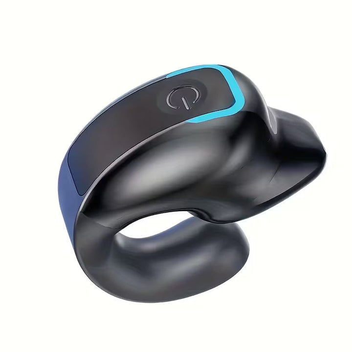 Bluetooth Clip-On Kopfhörer | Open-Ear Ohrhörer mit Bluetooth 5.3, Ein-Knopf-Steuerung und bequemem Sitz