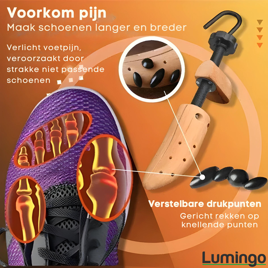 Espansore per scarpe SchuhExpander™ in legno