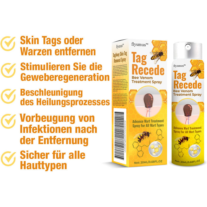 Care spray with bee venom extract | Soothes &amp; moisturizes | For smoother-looking skin, 30 ml, quick application