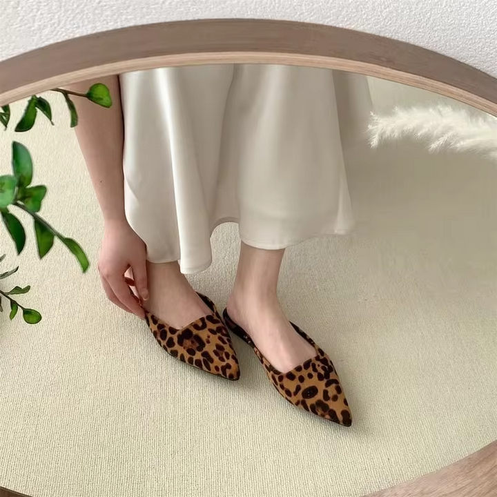 Gisela™ - Eleganti pantofole con tacco basso