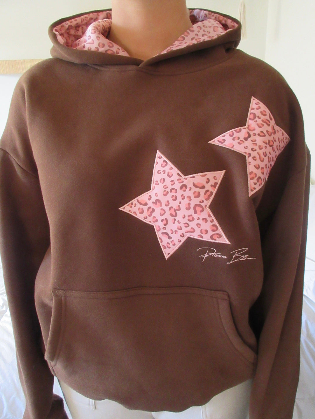 Unisex Hoodie mit Leoparden-Stern Print | Warmer, weicher Streetwear-Fit für Herbst &amp; Winter | Lässiger Look für Alltag &amp; Freizeit | Größen S–3XL