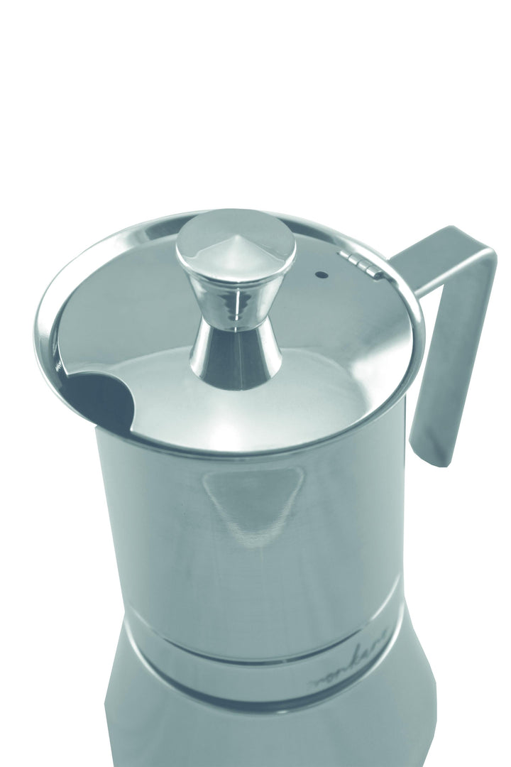 Espressokocher Edelstahl | Herdkocher für Induktion, Gas &amp; Ceran