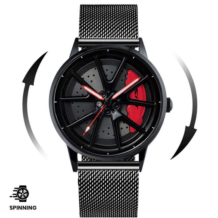 Kinderuhr mit Fidget Spinner | 2-in-1 Armbanduhr mit verstellbarem Armband für Schule und Freizeit