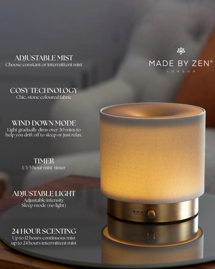 Aroma-Diffusor | USB mit 140 ml Wassertank, LED-Licht und Timer
