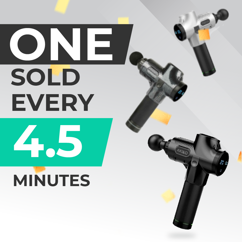Massagepistole | Massage Gun mit 30 Geschwindigkeitsstufen für Muskelregeneration