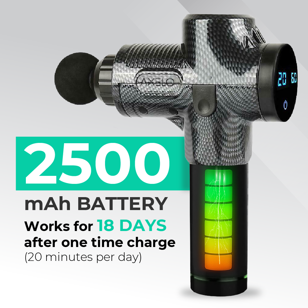 Massagepistole | Massage Gun mit 30 Geschwindigkeitsstufen für Muskelregeneration
