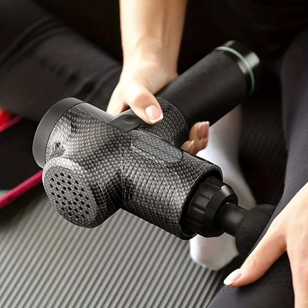 Massagepistole | Tiefenmassagegerät mit 30 Intensitätsstufen und leisem Motor