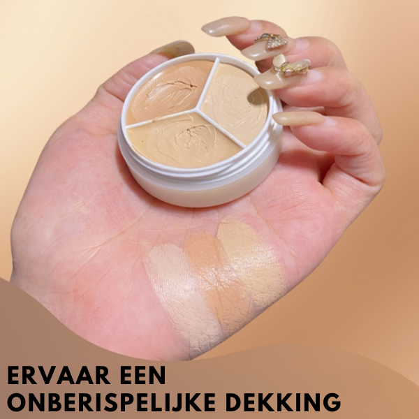 Mila - Dreifarbiges Concealer-Palette