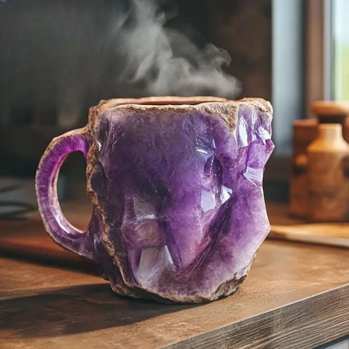 CrystalHaven™ Kaffeetassen — Genießen Sie atemberaubenden Luxus, der jeden Morgen Ihre Sinne weckt