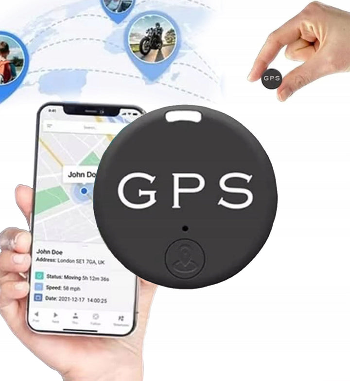 Mini GPS Tracker | Magnetischer GPS-Tracker mit Echtzeit-Ortung per App, GSM 2G und bis zu 5 Tagen Standby für Fahrzeuge