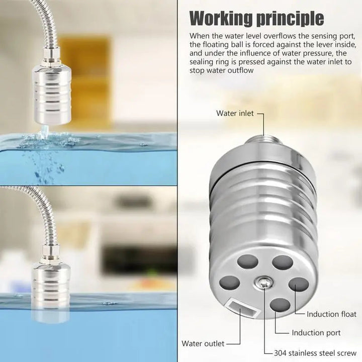 Mini valve flotteur en acier inoxydable | Régulation automatique de l&