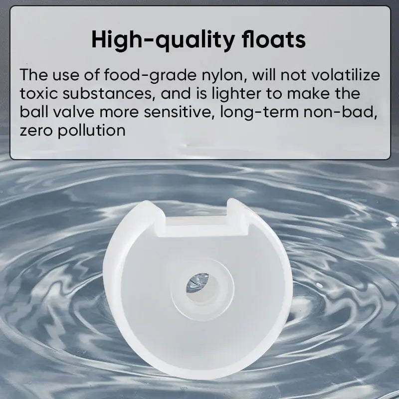 Mini valve flotteur en acier inoxydable | Régulation automatique de l&