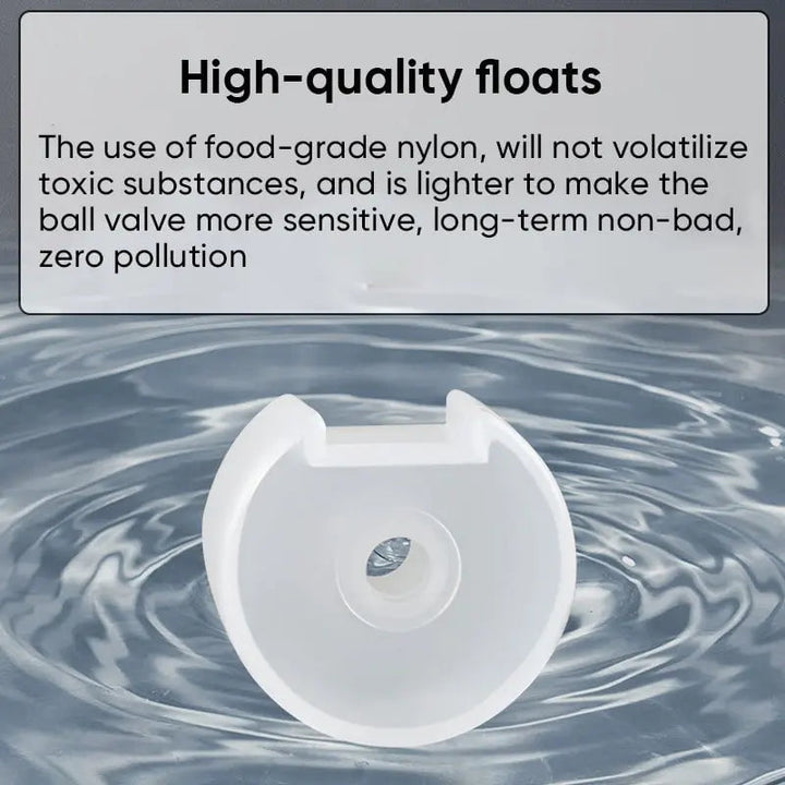 Mini valve flotteur en acier inoxydable | Régulation automatique de l&