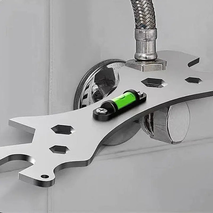 Multifunctional Angle Wrench | Stainless steel | For faucet nuts &amp; tight spaces | Anti-slip design